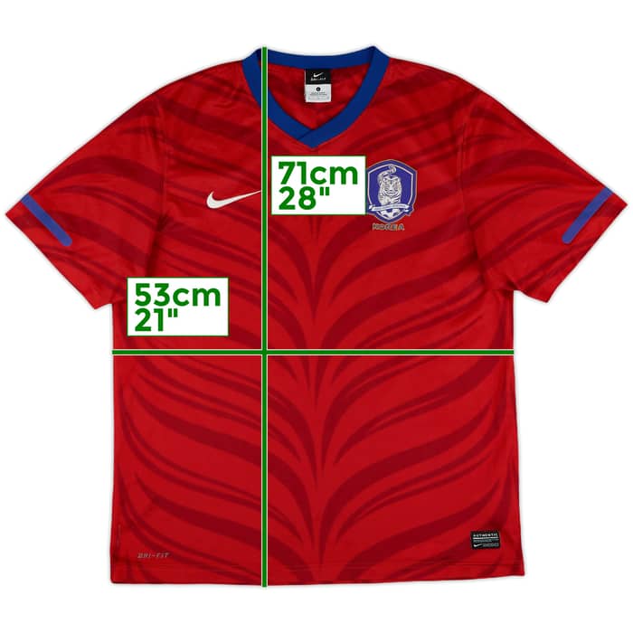 2010-12 South Korea Home Shirt - 6/10 - (L)