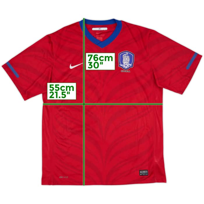 2010-12 South Korea Home Shirt - 8/10 - (XL)