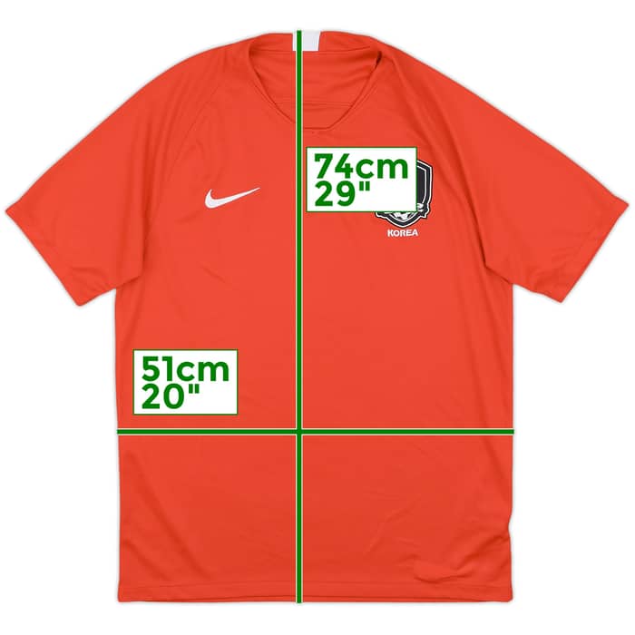 2018-20 South Korea Home Shirt - 7/10 - (XL.Boys)