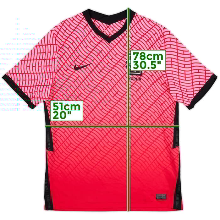 2020-21 South Korea Home Shirt - 7/10 - (XL)