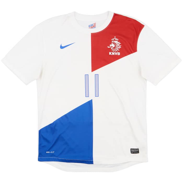 2013-14 Netherlands Away Shirt Robben #11 - 8/10 - (M)