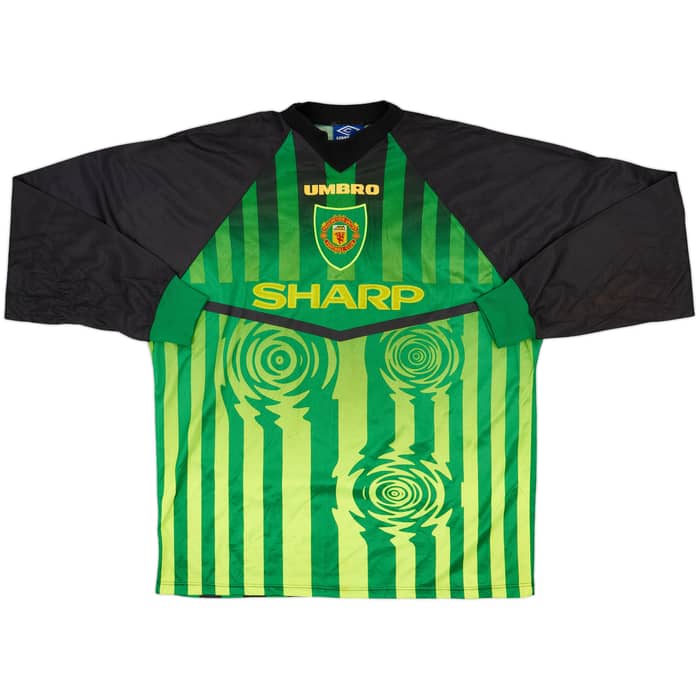 1997-98 Manchester United GK Shirt Schmeichel #1 - 8/10 - (XXL)