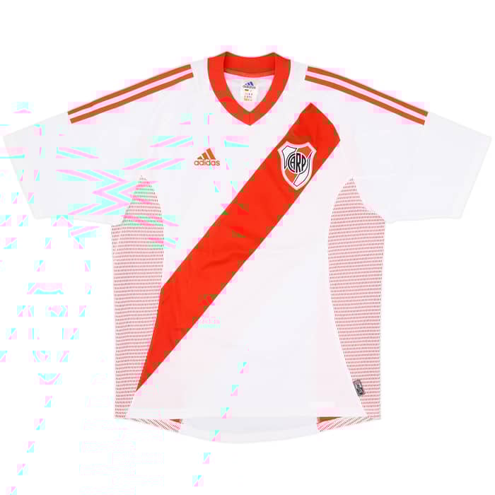 2002-03 River Plate Home Shirt - 10/10 - (M)