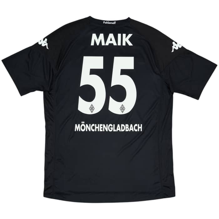 Camiseta de la tercera equipación del Borussia Monchengladbach 2017-18 Maik #55 - 10/10 - (XL)