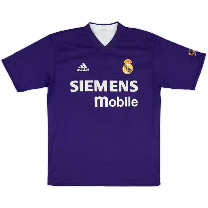 2002-03 Real Madrid Centenary Third Shirt Zidane #5 - 7/10 - (M)