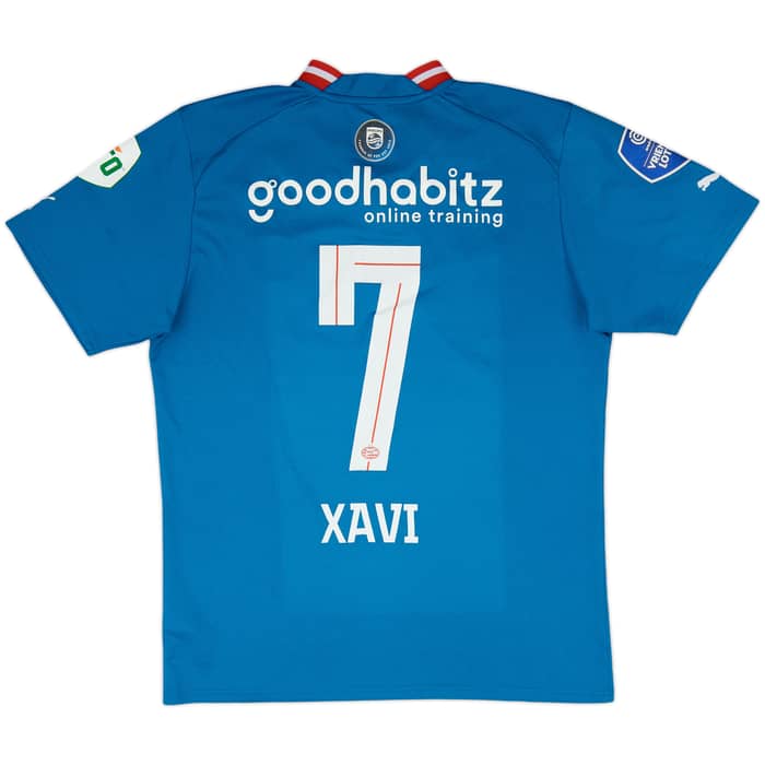 2022-23 PSV Third Shirt & Shorts Xavi #7 - 7/10 - (M)