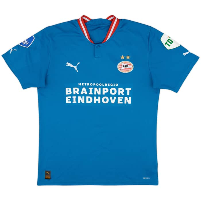 2022-23 PSV Third Shirt & Shorts Xavi #7 - 7/10 - (M)