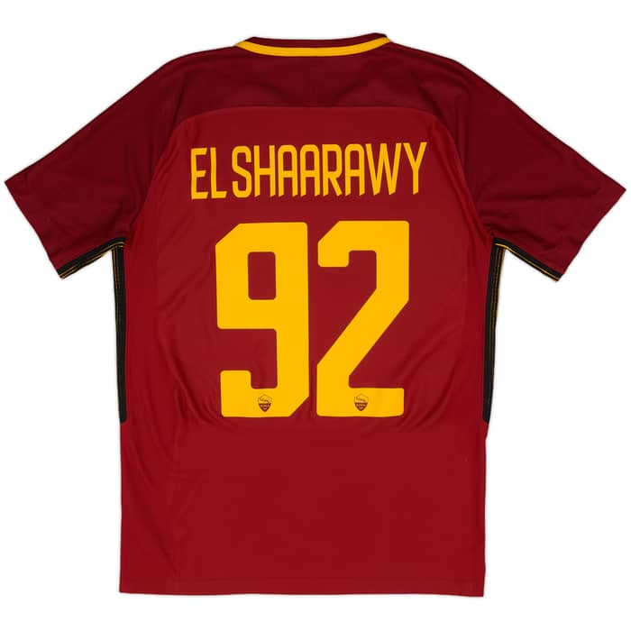 2017-18 Roma Authentic Home Shirt & Shorts El Shaarawy #92 - 10/10 - (M)