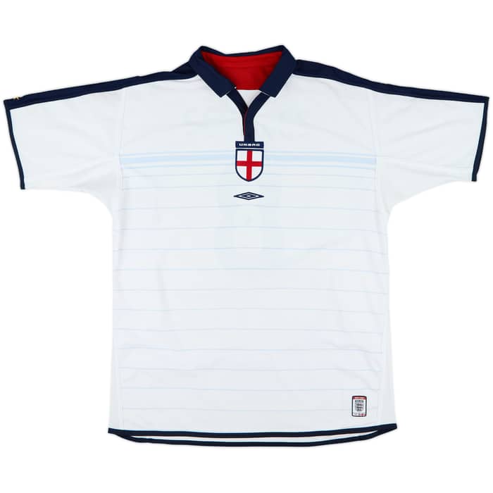 2003-05 England Home Shirt Scholes #8 - 7/10 - (XL)