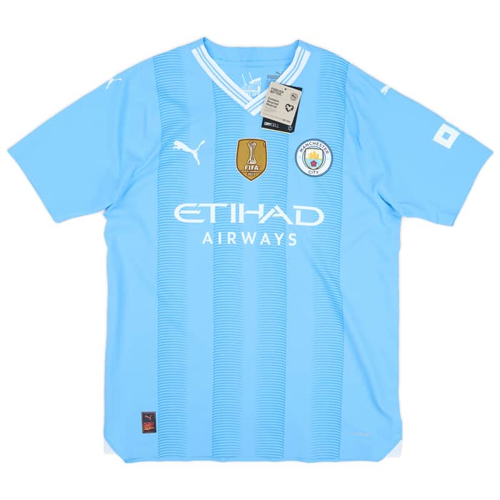 2023-24 Manchester City Player Issue Home European Shirt Haaland #9