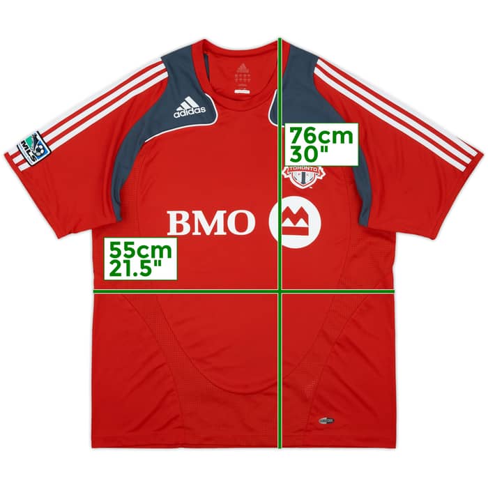 2007-08 Toronto FC adidas Training Shirt - 7/10 - (L)