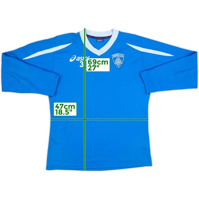 2004-05 Empoli Asics Player Issue Training L/S Shirt #3 - 7/10 - (M)