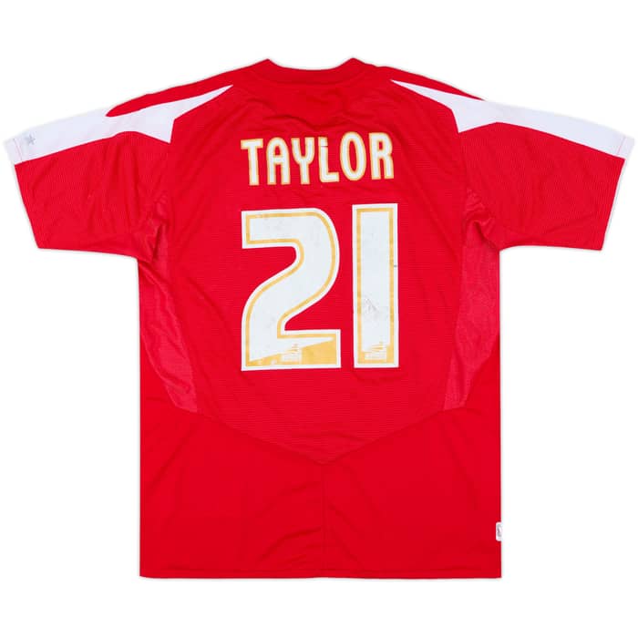 2004-06 Nottingham Forest Home Shirt Taylor #21 - 5/10 - (M)
