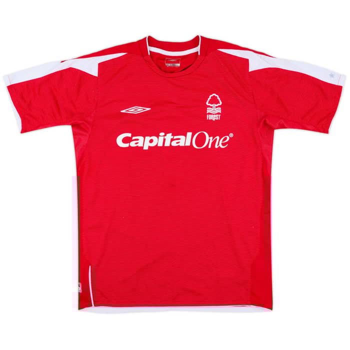 2004-06 Nottingham Forest Home Shirt Taylor #21 - 5/10 - (M)