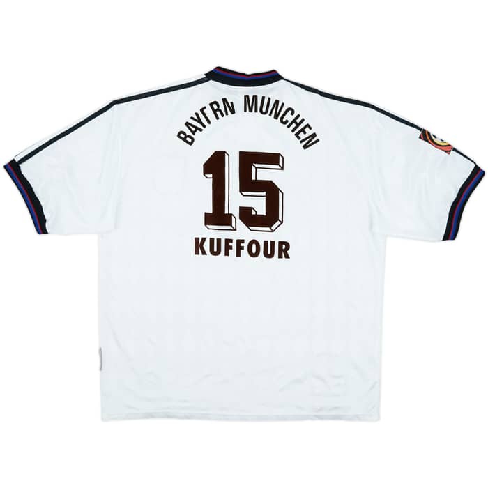 1996-98 Bayern Munich Away Shirt Kuffour #15 - 6/10 - (XXL)