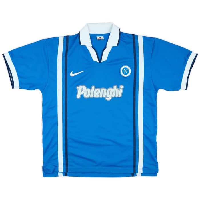 1997-98 Napoli Match Issue Home Shirt #9