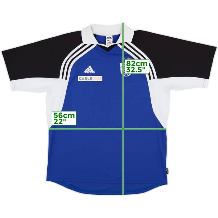 2000-01 Grasshoppers adidas Training Shirt - 7/10 - (L)