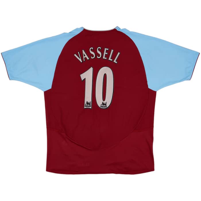 2003-04 Aston Villa Home Shirt Vassell #10 - 5/10 - (M)