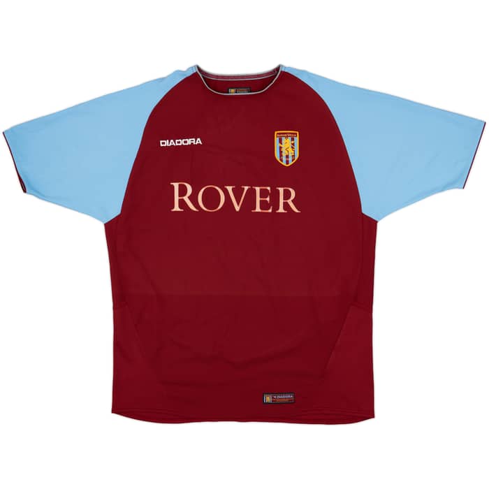 2003-04 Aston Villa Home Shirt Vassell #10 - 5/10 - (M)