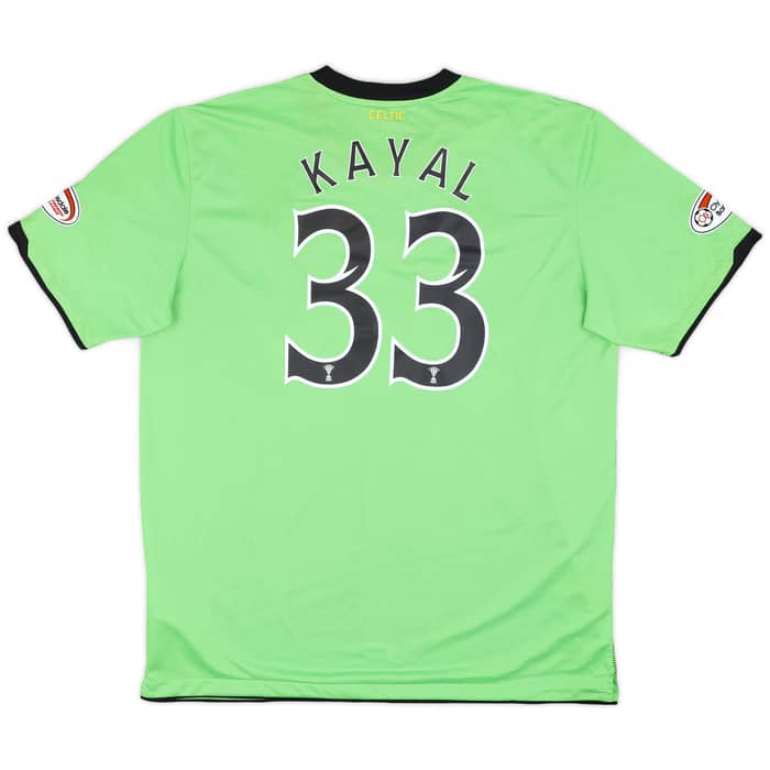 2010-11 Celtic Away Shirt Kayal #33 - 9/10 - (XL)