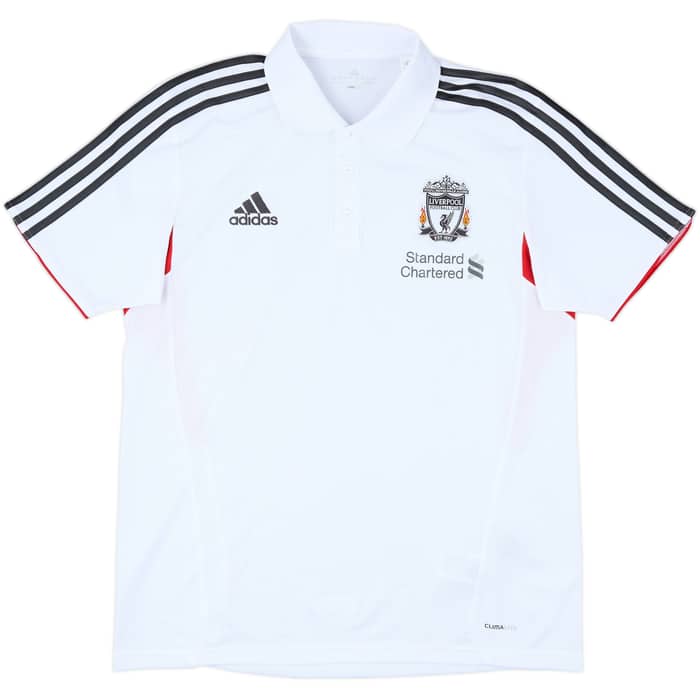 2011-12 Liverpool adidas Polo Shirt - 9/10 - (L)