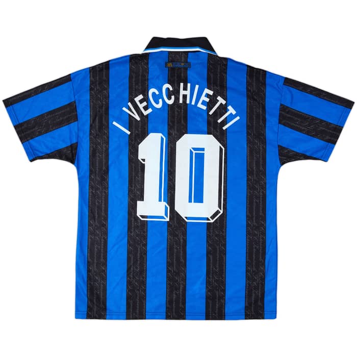 1997-98 Inter Milan Home Shirt I Vecchietti #10 - 8/10 - (L)