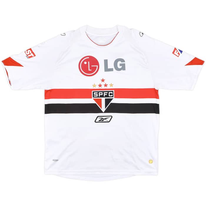 2007-08 Sao Paulo Home Shirt #10 - 6/10 - (L)