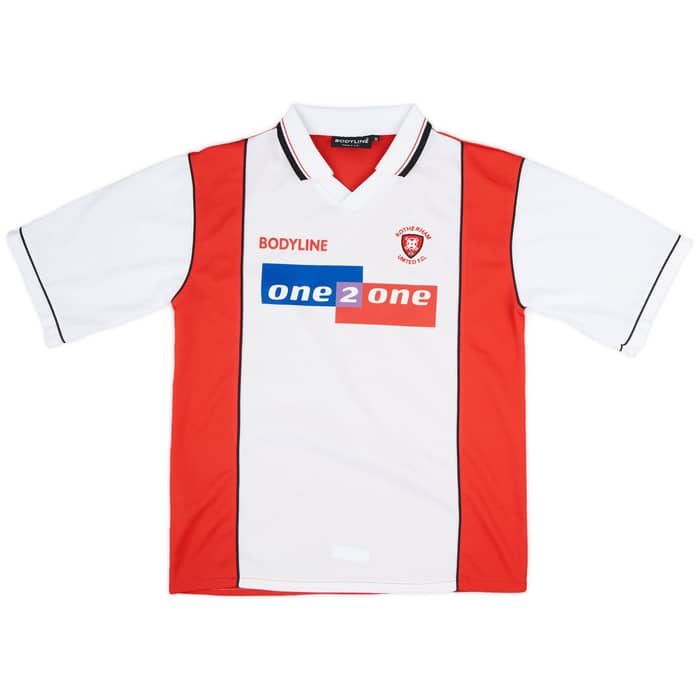 2000-02 Rotherham Home Shirt Scott #4 - 6/10 - (M)