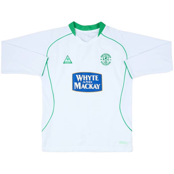 2004-05 Hibernian Away L/S Shirt Thomson #19 - 6/10 - (L)