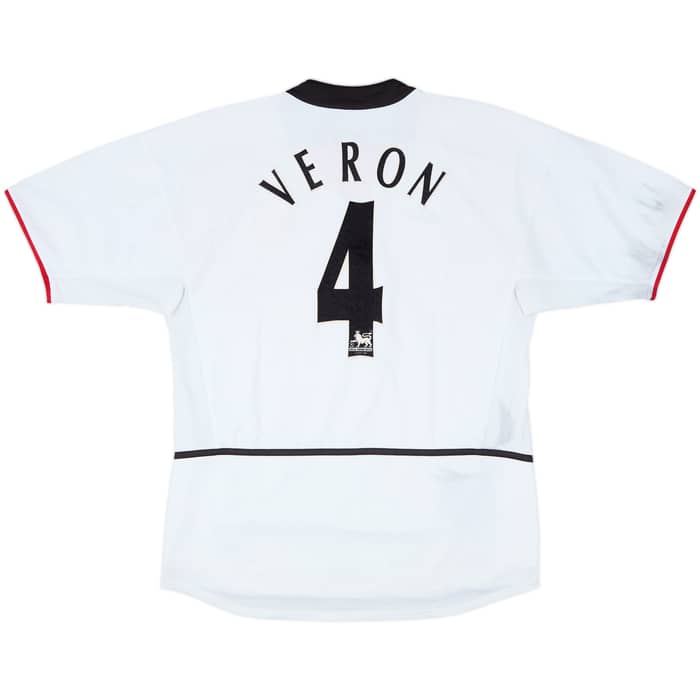2002-03 Manchester United Away Shirt Veron #4 - 4/10 - (L)