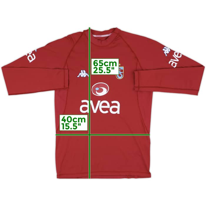 2004-05 Trabzonspor Kappa Training L/S Shirt - 6/10 - (XL)
