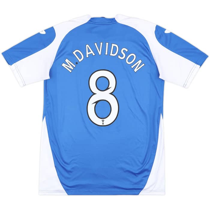 2012-13 St Johnstone Home Shirt M.Davidson #8 - 7/10 - (S)