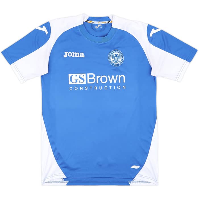 2012-13 St Johnstone Home Shirt M.Davidson #8 - 7/10 - (S)