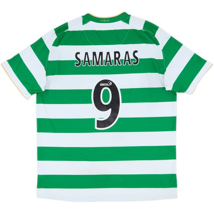 2008-10 Celtic Home Shirt Samaras #9 - 5/10 - (XL)