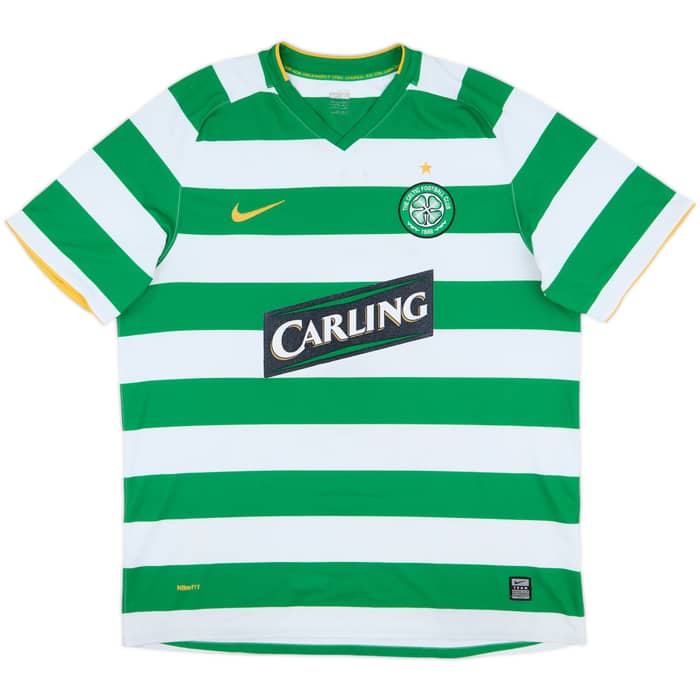 2008-10 Celtic Home Shirt Samaras #9 - 5/10 - (XL)