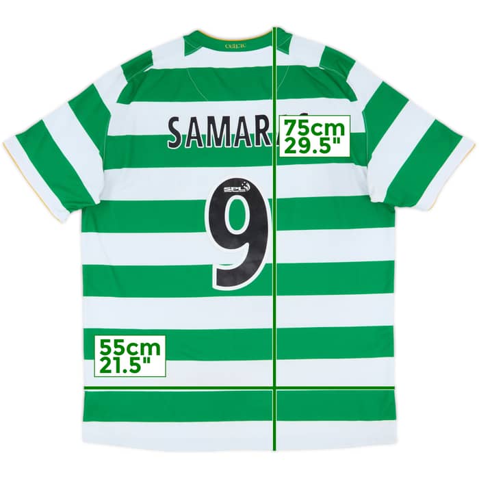 2008-10 Celtic Home Shirt Samaras #9 - 5/10 - (XL)