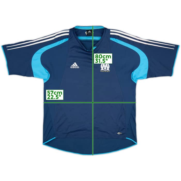 2004-05 Olympique Marseille adidas Training Shirt - 10/10 - (L/XL)