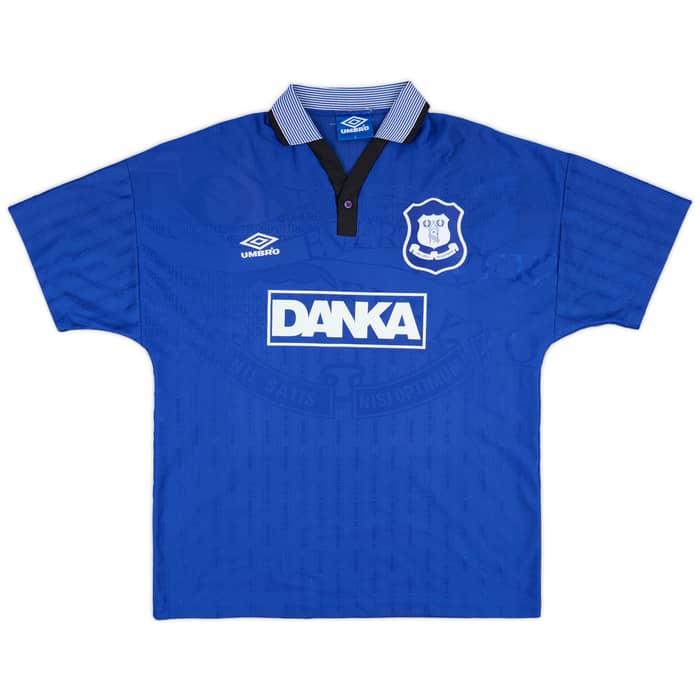 1995-97 Everton Home Shirt Parkinson #18 - 7/10 - (L)