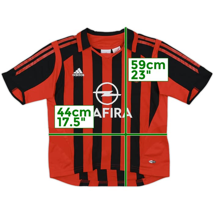 2005-06 AC Milan Home Shirt - 7/10 - (S.Boys)