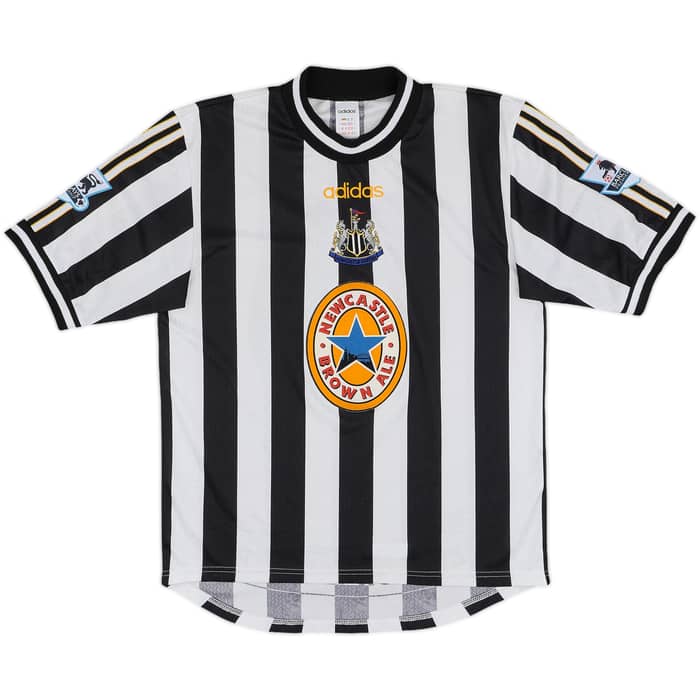 1997-99 Newcastle Home Shirt #9 - 8/10 - (M)