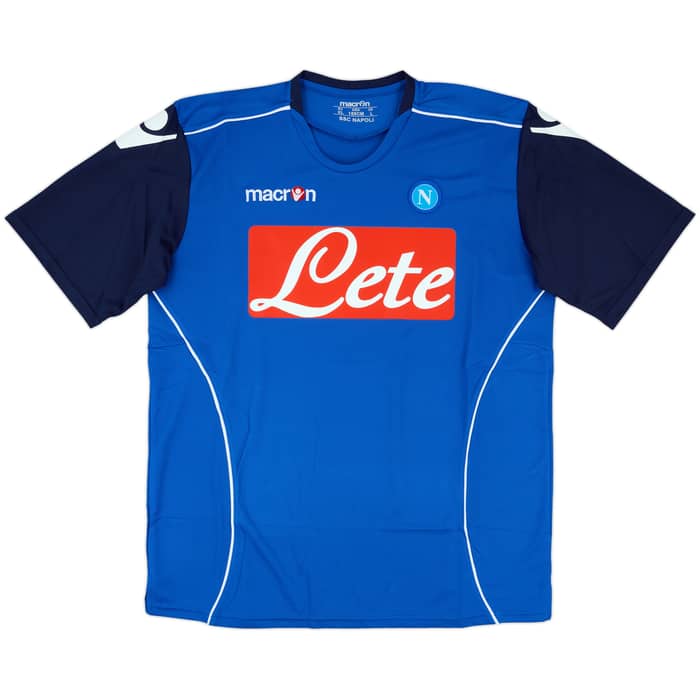 2011-12 Napoli Macron Training Shirt and Shorts (XL)