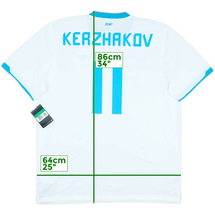 2011-12 Zenit St. Petersburg Away Shirt Kerzhakov #11 (XL)