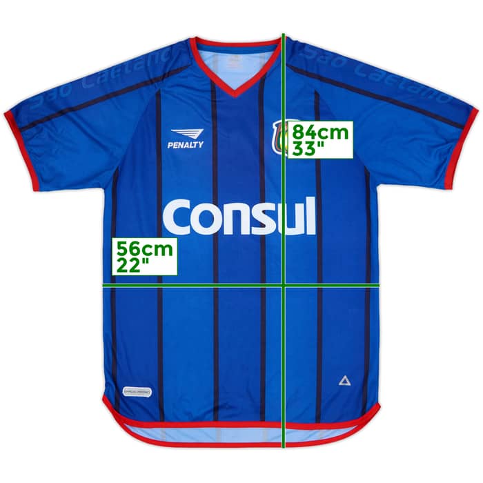 2004 Sao Caetano Home Shirt #10 - 9/10 - (L)