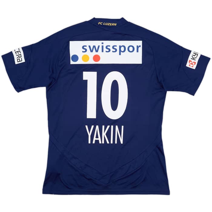 2011-12 Luzern Home Shirt Yakin #10 - 8/10 - (XL.Boys)