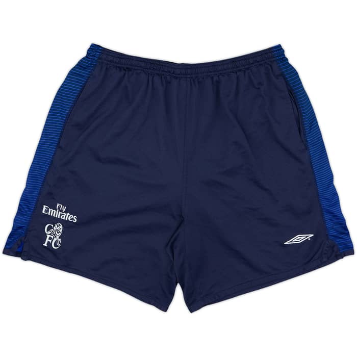 2001-03 Chelsea Player Issue Umbro Training Shorts #9 (Hasselbaink) - 8/10 - (XXL)