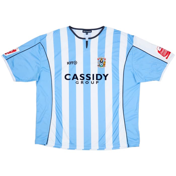 2005-06 Coventry Home Shirt Doyle #8 - 7/10 - (3XL)
