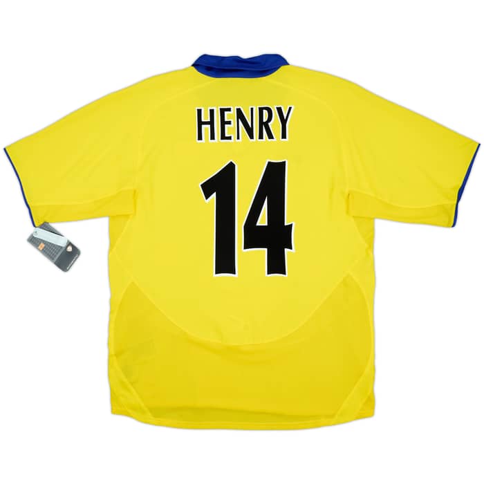 2003-05 Arsenal Away Shirt Henry #14 (L)