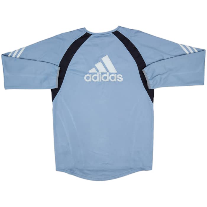 2003-04 Olympique Marseille adidas Training L/S Shirt - 7/10 - (S)