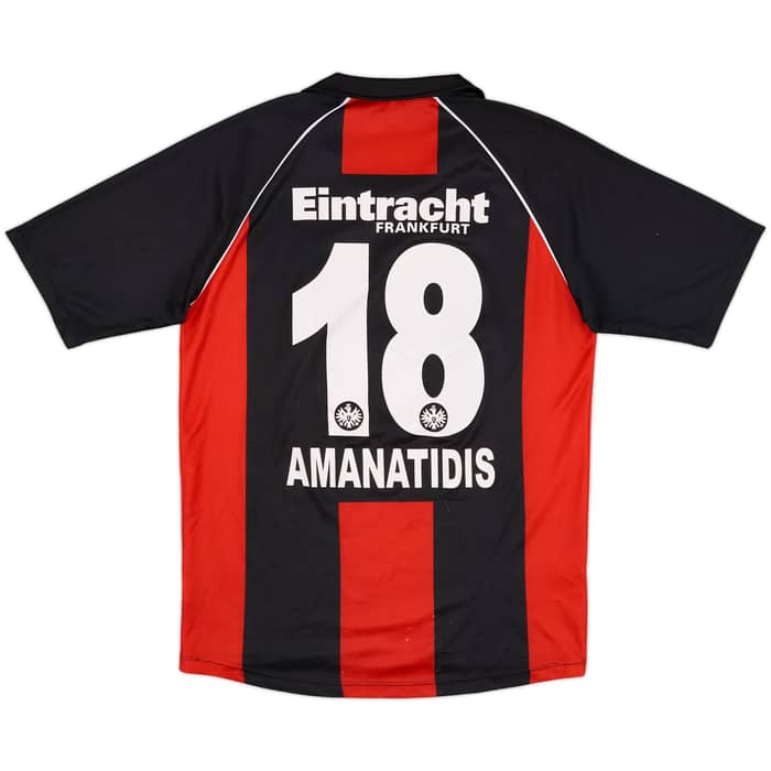 2006-07 Eintracht Frankfurt Home Shirt Amanatidis #18 - 5/10 - (L)