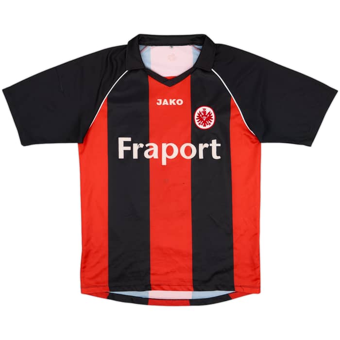 2006-07 Eintracht Frankfurt Home Shirt Amanatidis #18 - 5/10 - (L)